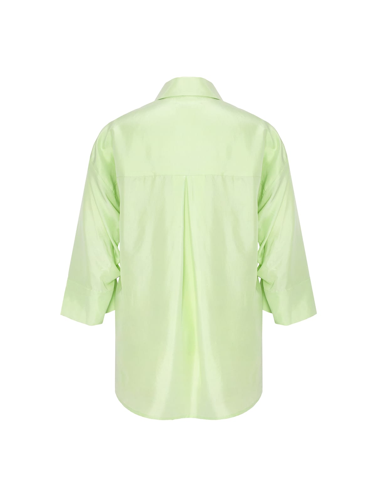 Cacti Green Silk Shirt - DILIGENT Clothes Official Site / Poland ...